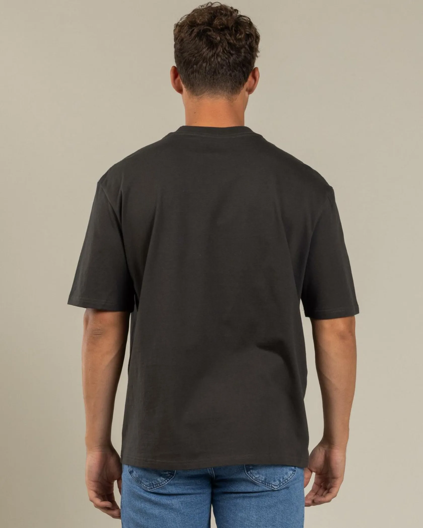 Lee Eighty Nine Baggy T-Shirt Slate Outlet