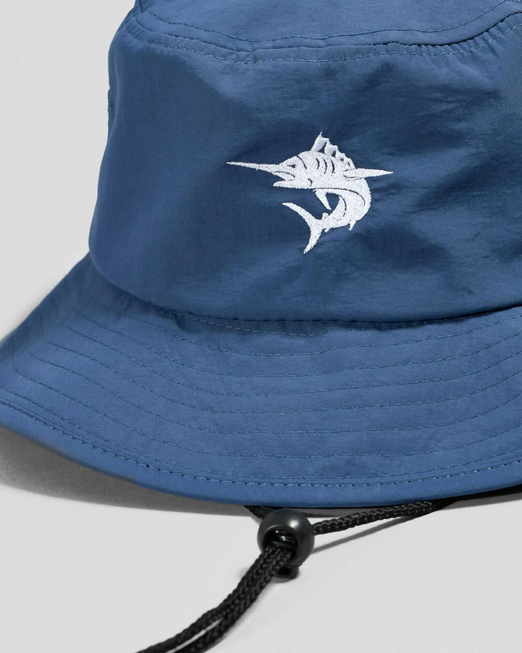 Salty Life Elements Wide Brim Hat Washed Navy Outlet