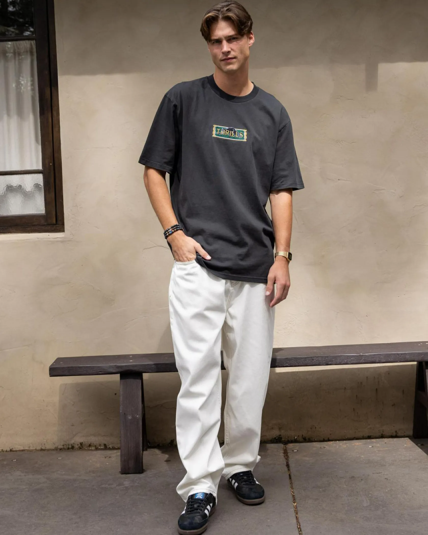 Skylark Eliminate Jeans Off White New
