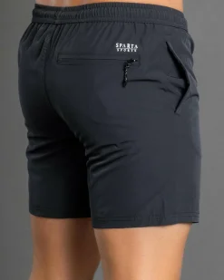 Sparta Elite Elastic Waist Shorts Grey Best