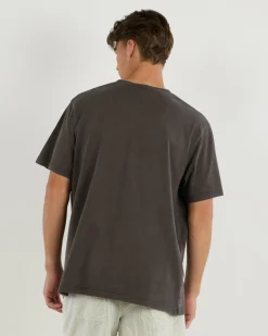 Rhythm Ellipse Sun T-Shirt Black Discount