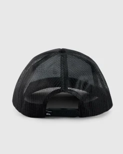 Quiksilver Emu Coop Trucker Cap Black New
