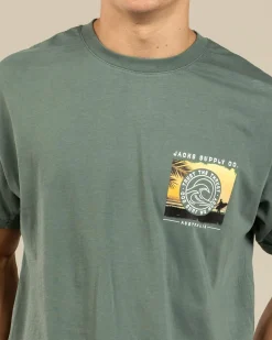 Jacks Endless Summer T-Shirt Green New