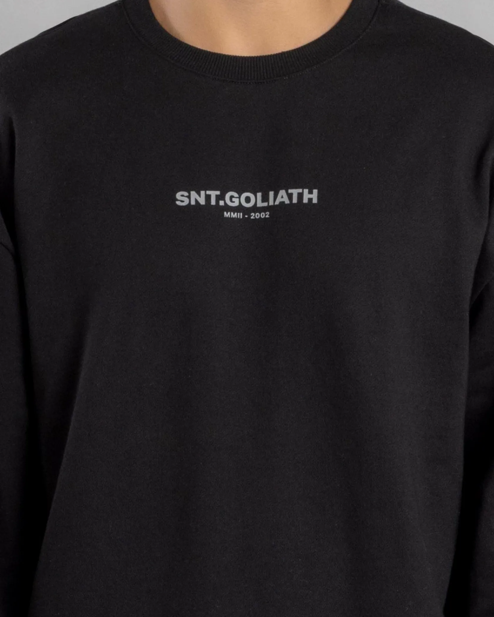 St. Goliath Endless Sweatshirt Washed Black Sale