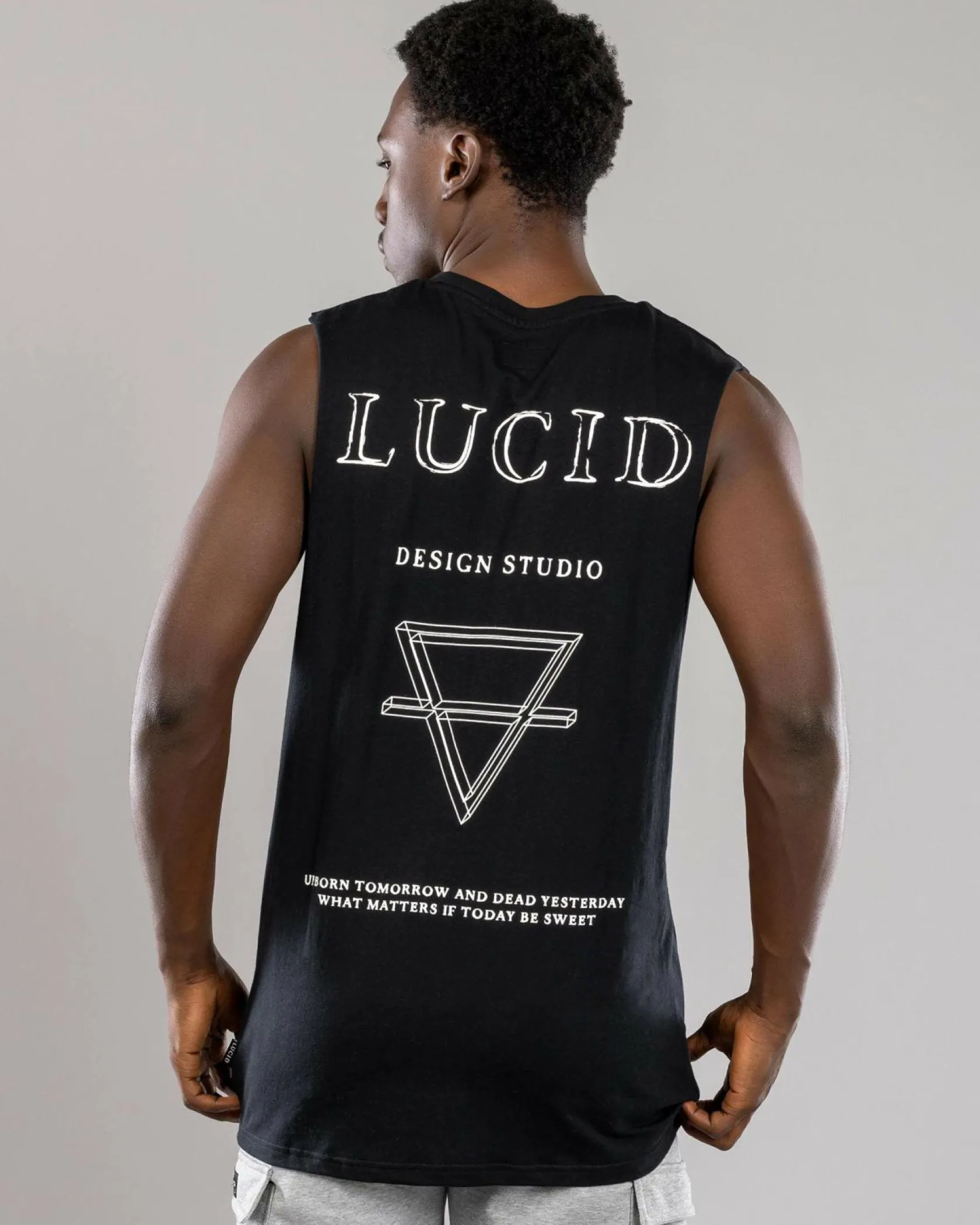 Lucid Envelop Muscle Tank Black Online