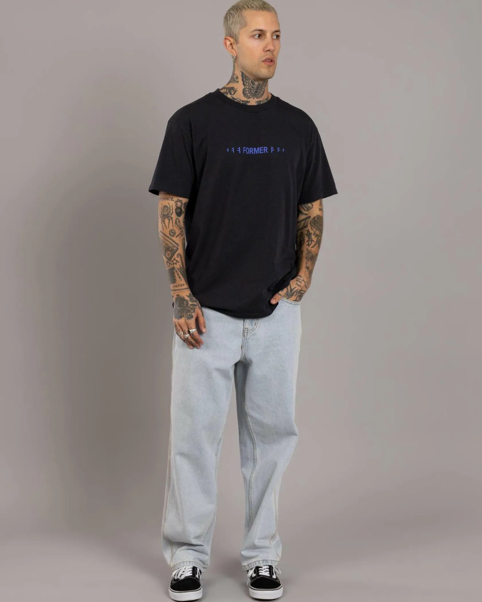 Former Envision T-Shirt Washed Black Sale