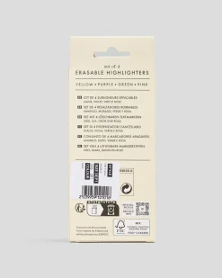 Get It Now Erasable Highlighters Multi Hot