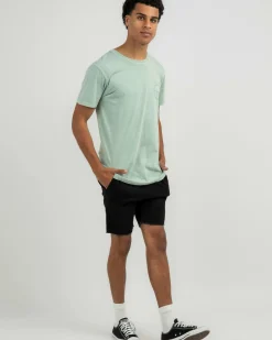 Skylark Erase Drop Crotch Walk Shorts Black Sale