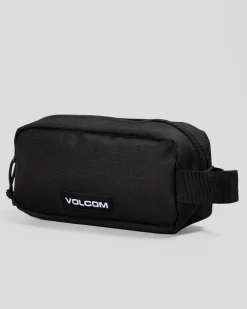 Volcom Eraserhead Pencil Case Black New