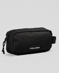 Volcom Eraserhead Pencil Case Black New