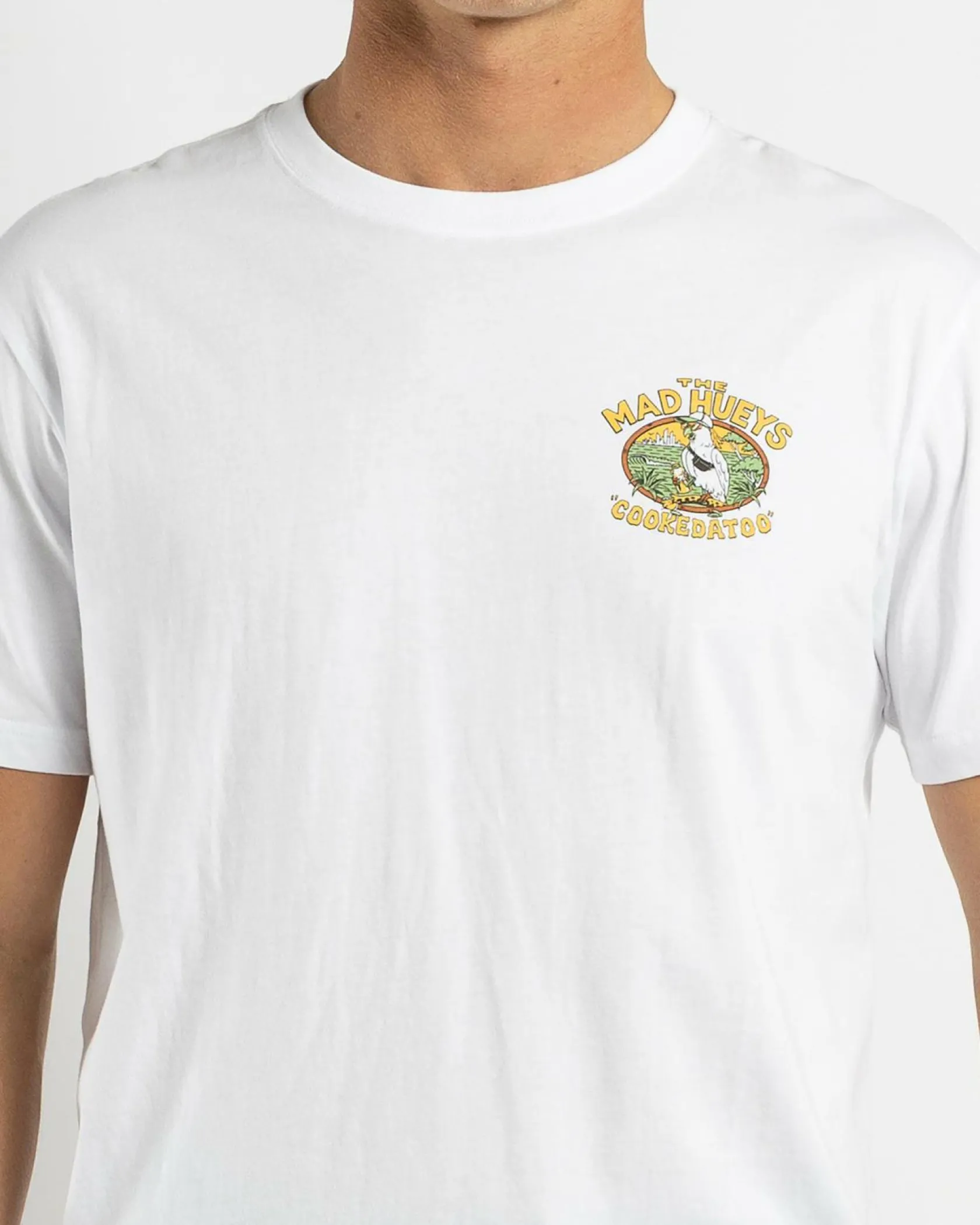 The Mad Hueys Eshay Cookedatoo T-Shirt White New