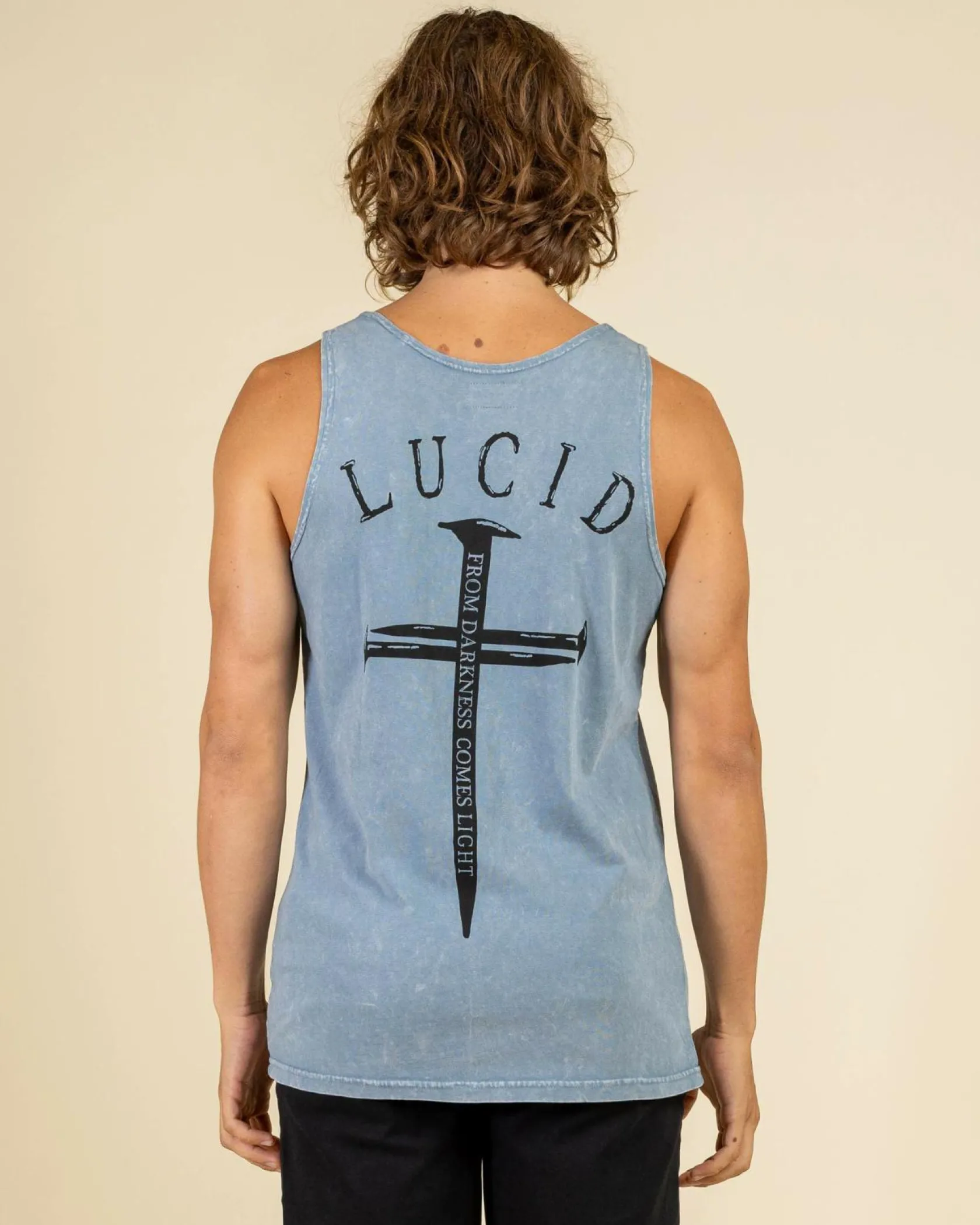 Lucid Essence Singlet Blue Wash Best