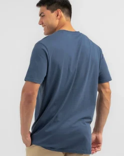 Lucid Essential 2.0 T-Shirt Slate Blue Discount