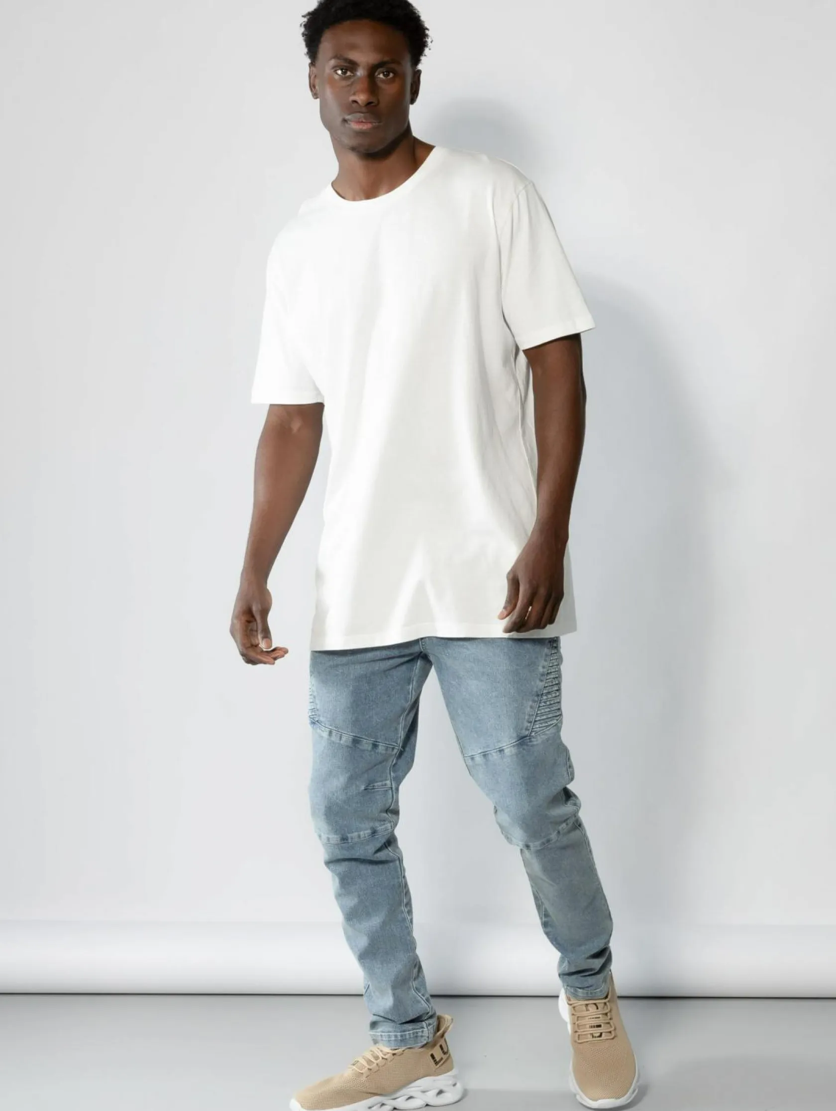 Lucid Essential 2.0 T-Shirt Oatmeal New