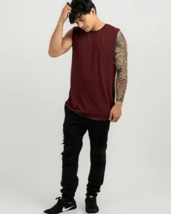 Lucid Essential Muscle Tank Port Hot