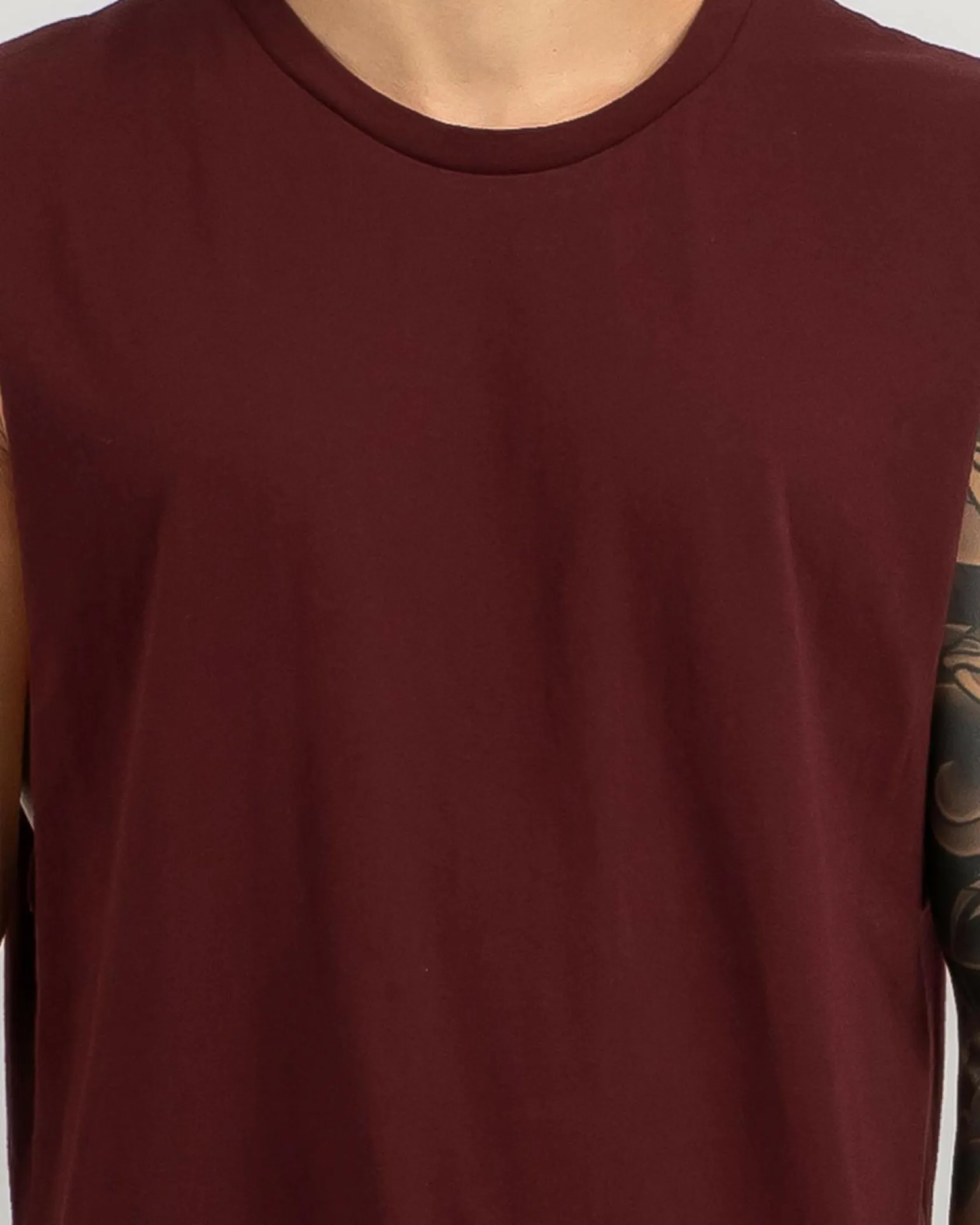 Lucid Essential Muscle Tank Port Hot