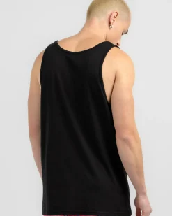 Lucid Essential Singlet Black Wash Discount