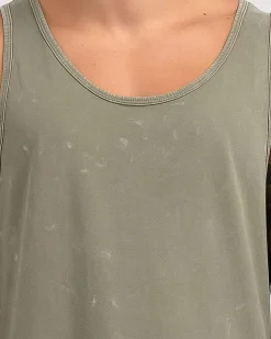 Lucid Essential Singlet Olive Wash Discount