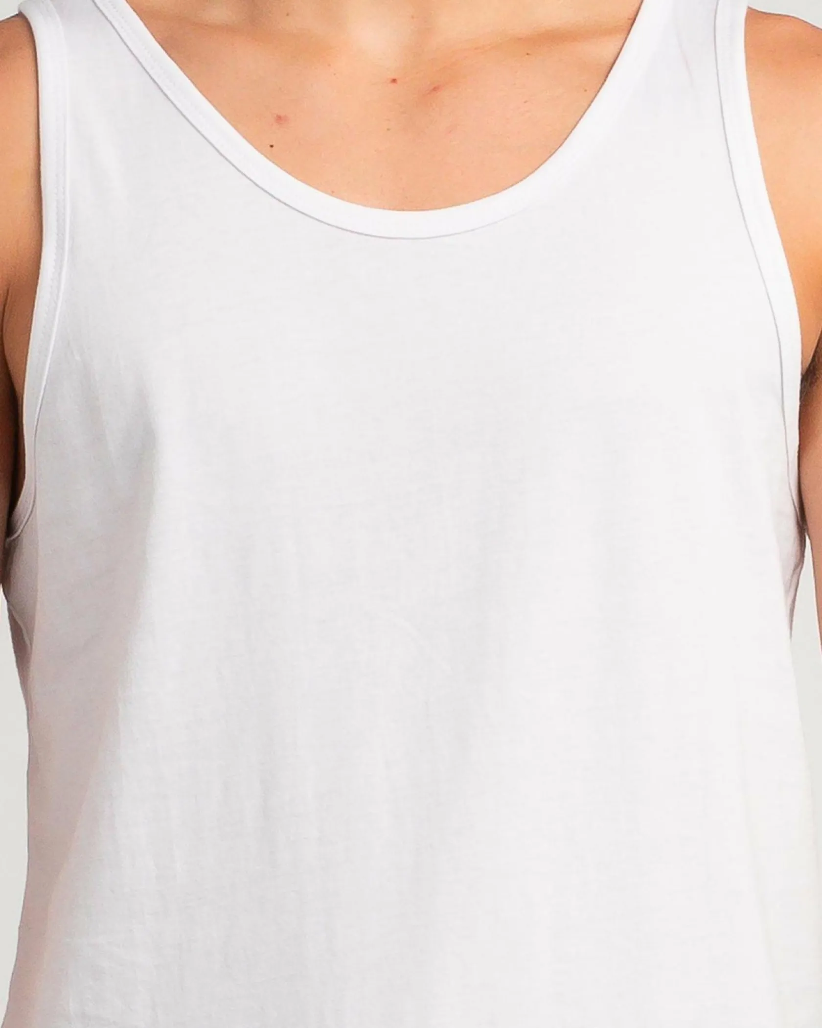 Lucid Essential Singlet White Discount