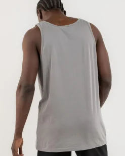 Lucid Essential Singlet Grey Discount