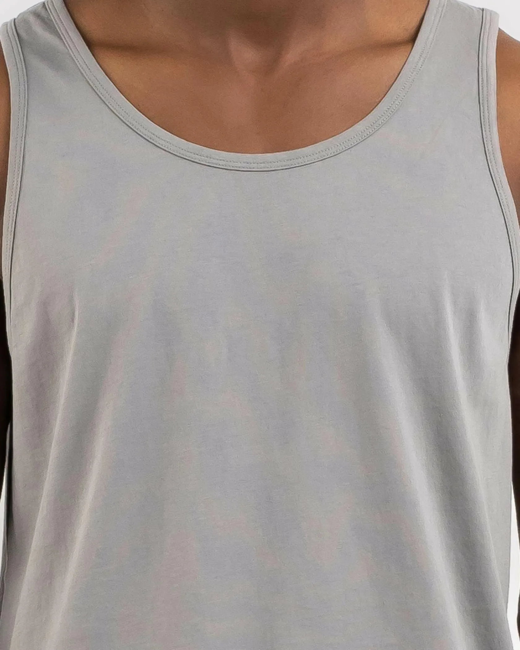 Lucid Essential Singlet Grey Discount