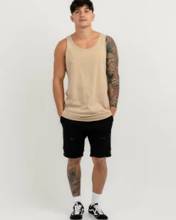 Lucid Essential Singlet Sand Wash Online