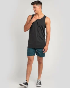 Lucid Essential Singlet Char Marle Hot