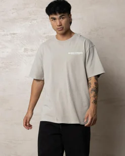 Silent Theory Essential Theory T-Shirt Grey New