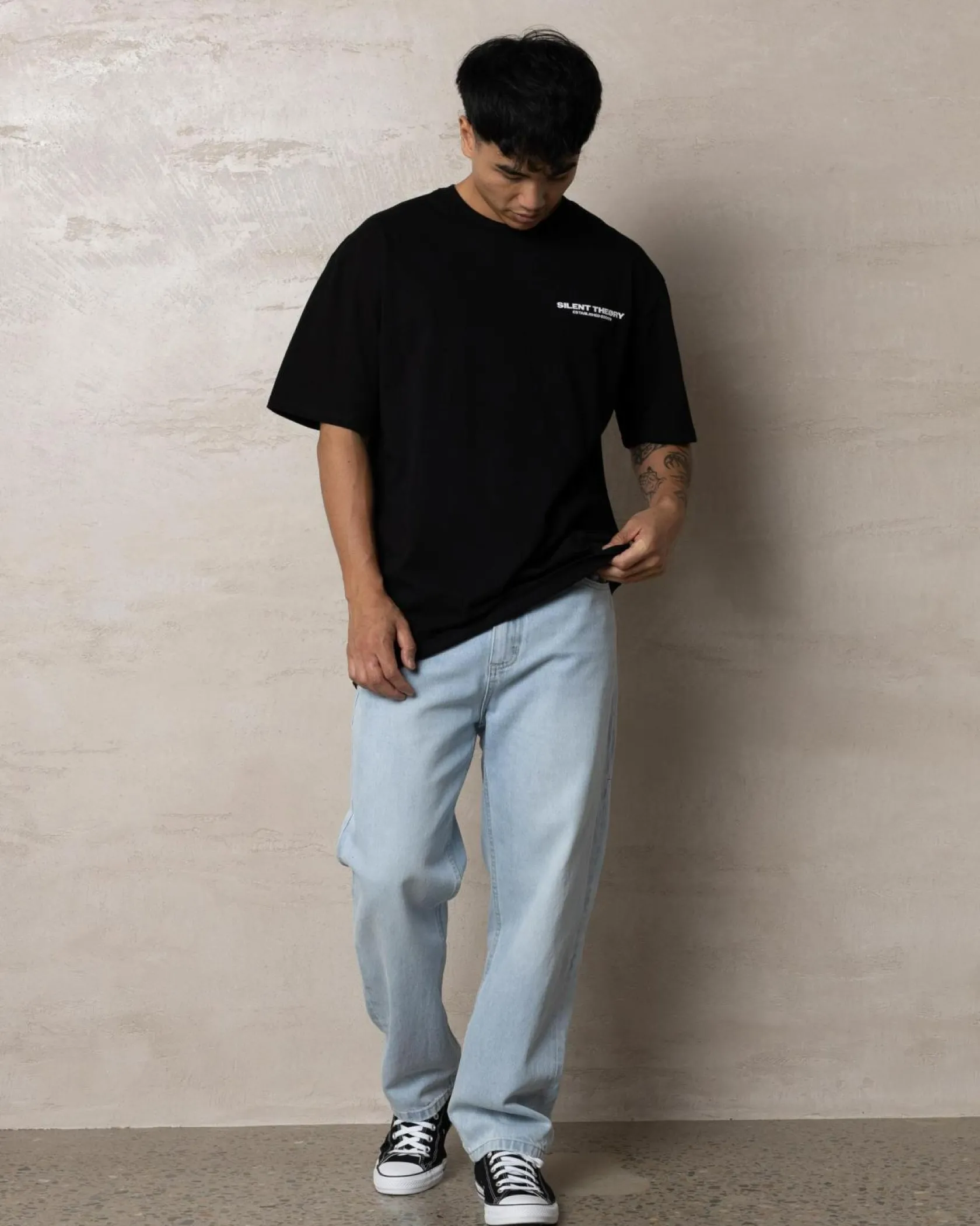 Silent Theory Essential Theory T-Shirt Black Online