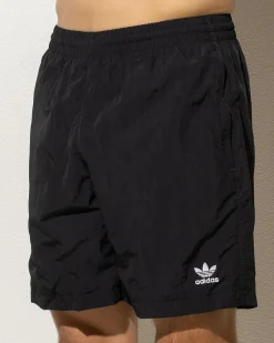 adidas Essential Woven Shorts Black/white Sale