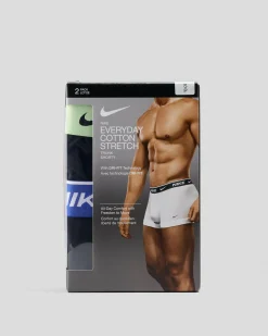 Nike Everyday Cotton Stretch Trunk 2 Pack Glacier