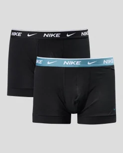 Nike Everyday Cotton Stretch Trunk 2 Pack Sea Calm Discount