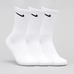 Nike Everyday Cushion Crew Socks 3 Pack White/black Discount