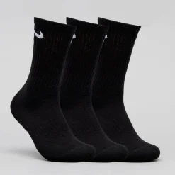 Nike Everyday Cushion Crew Socks 3 Pack Black/white Sale
