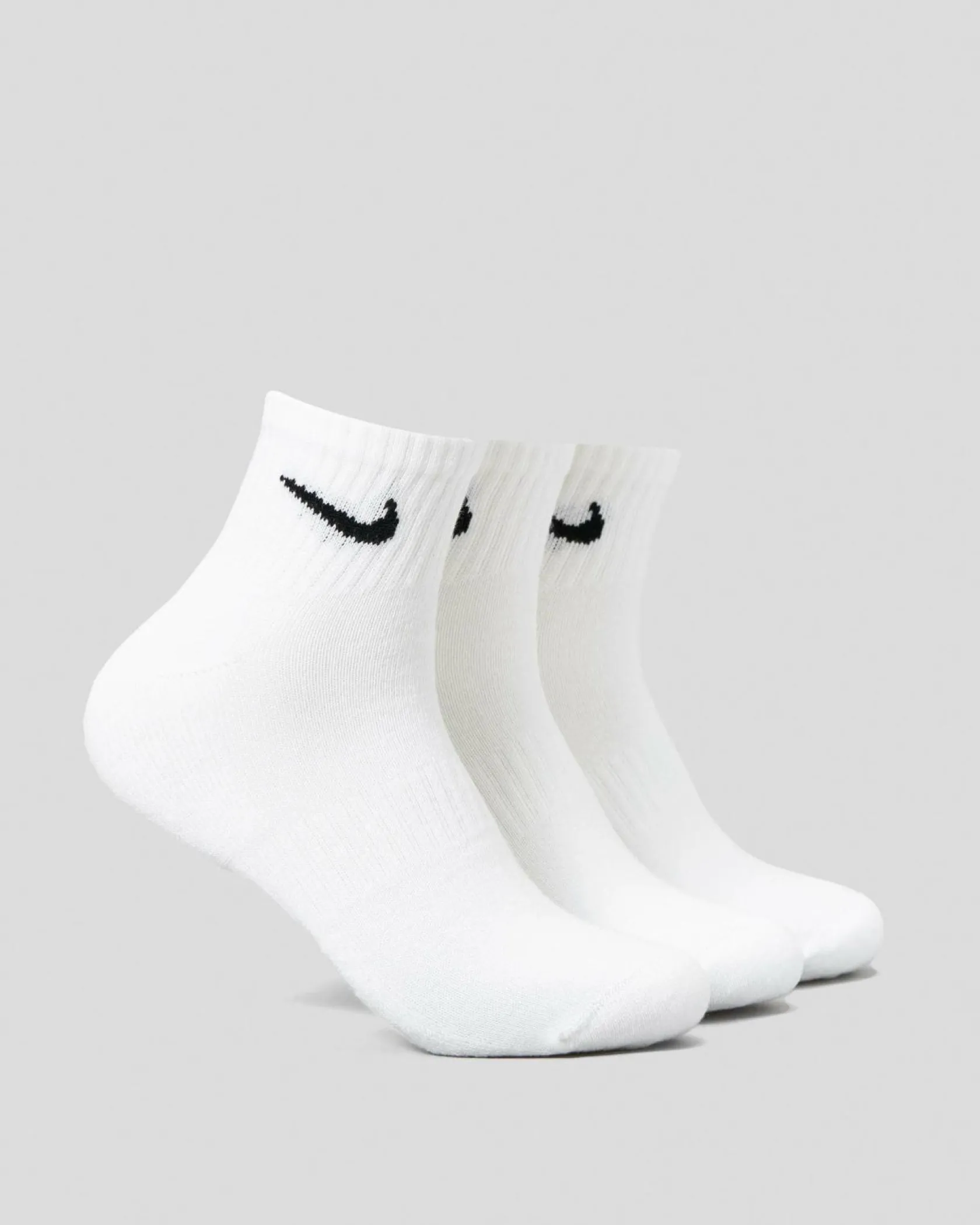 Nike Everyday Cushioned 3 Pack Socks White/black New