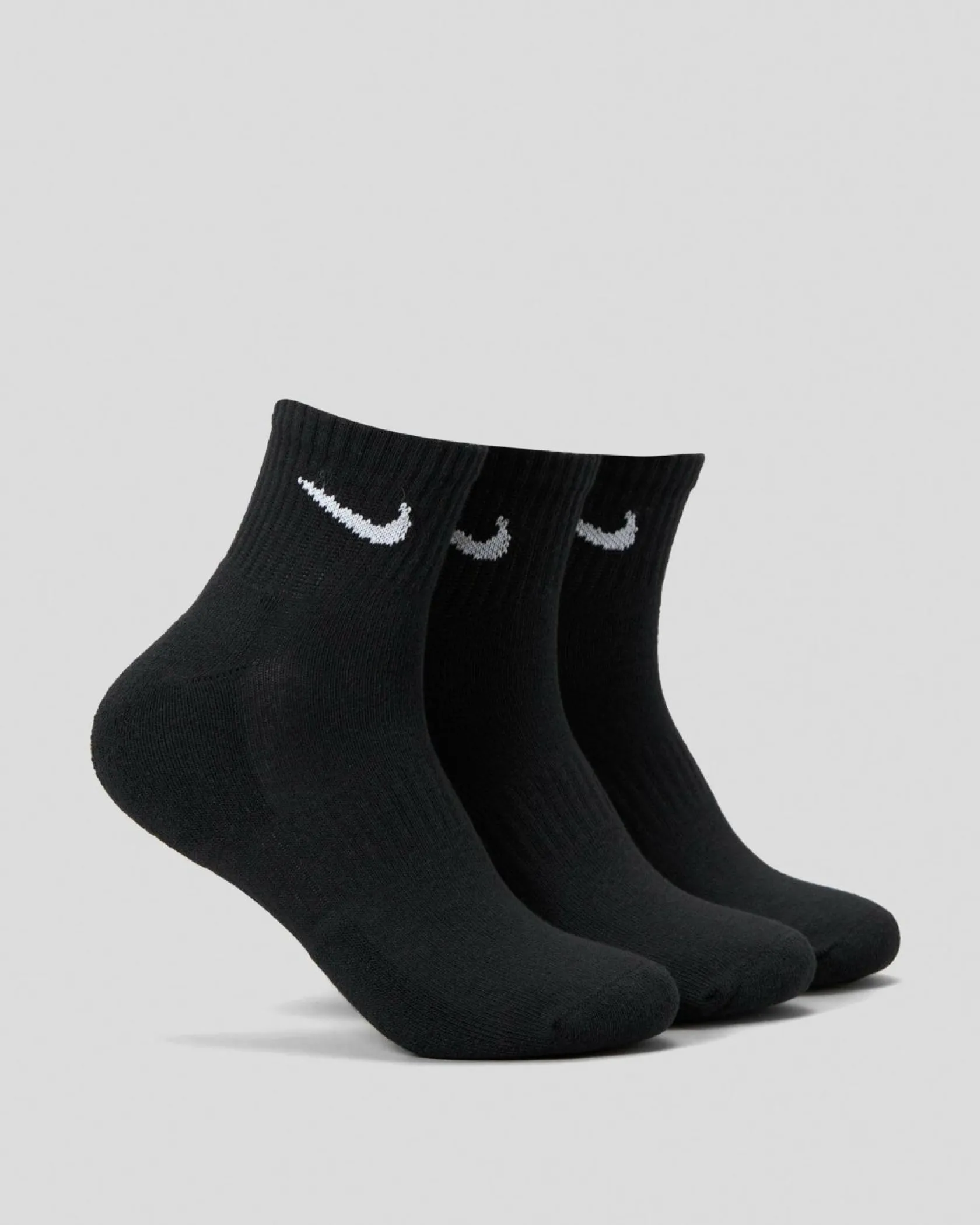 Nike Everyday Cushioned 3 Pack Socks Black/white Online