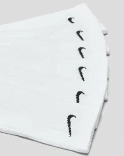 Nike Everyday Cushioned Crew Socks 6 Pack White/black