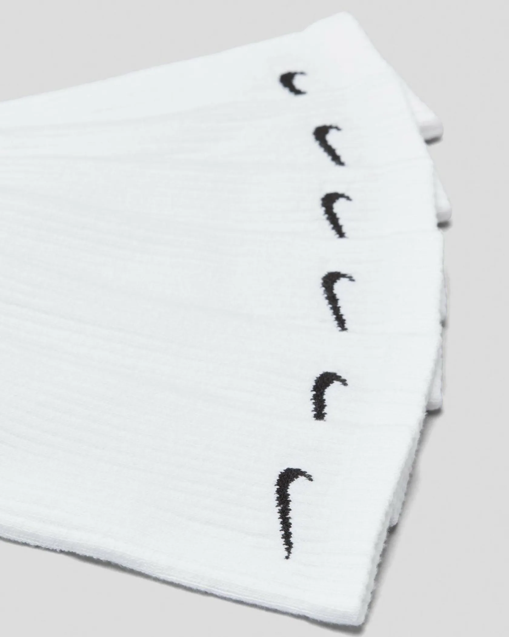 Nike Everyday Cushioned Crew Socks 6 Pack White/black