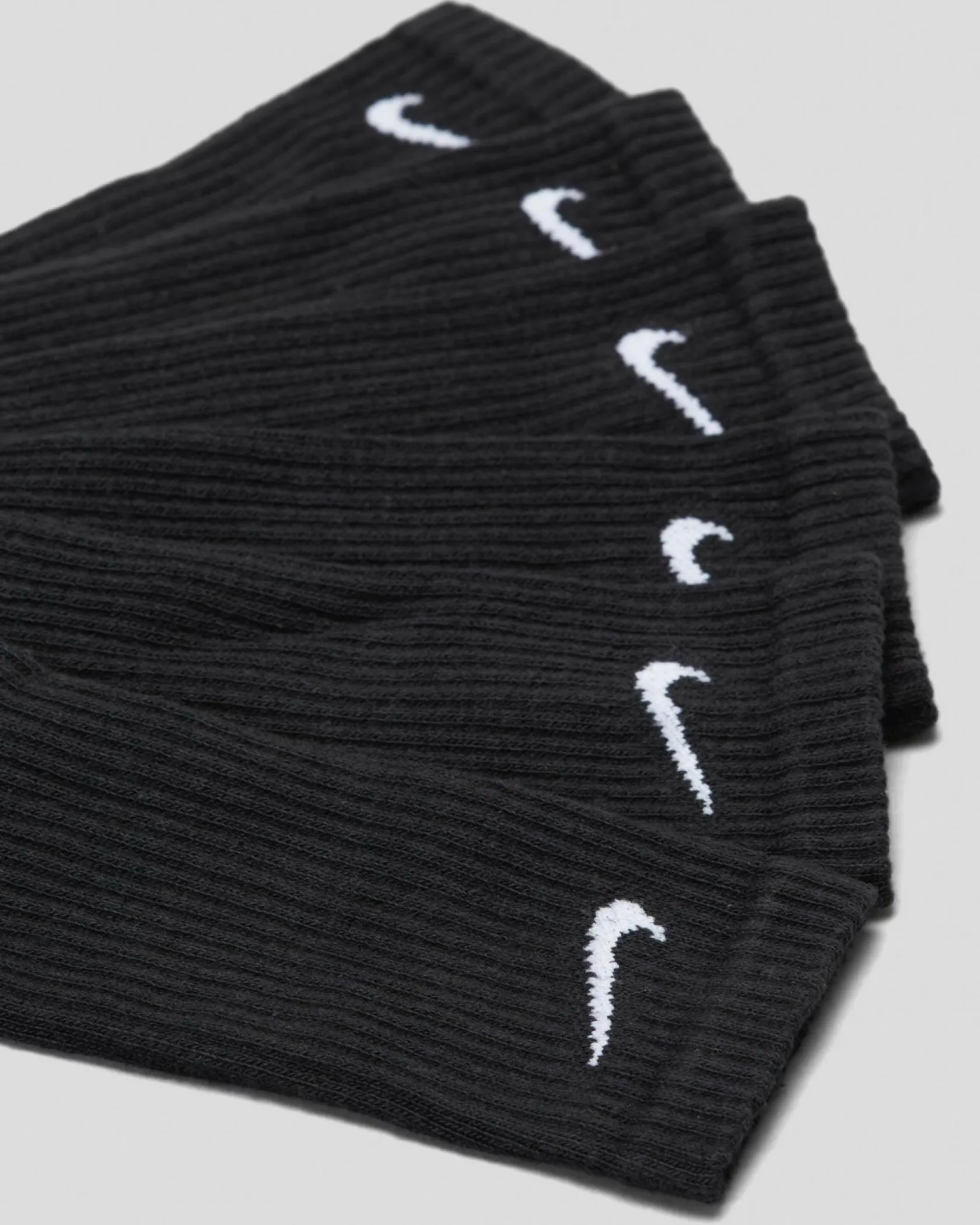 Nike Everyday Cushioned Crew Socks 6 Pack Black/white