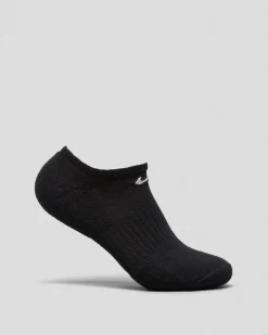 Nike Everyday Cushioned No Show Socks 3 Pack Black/white Online