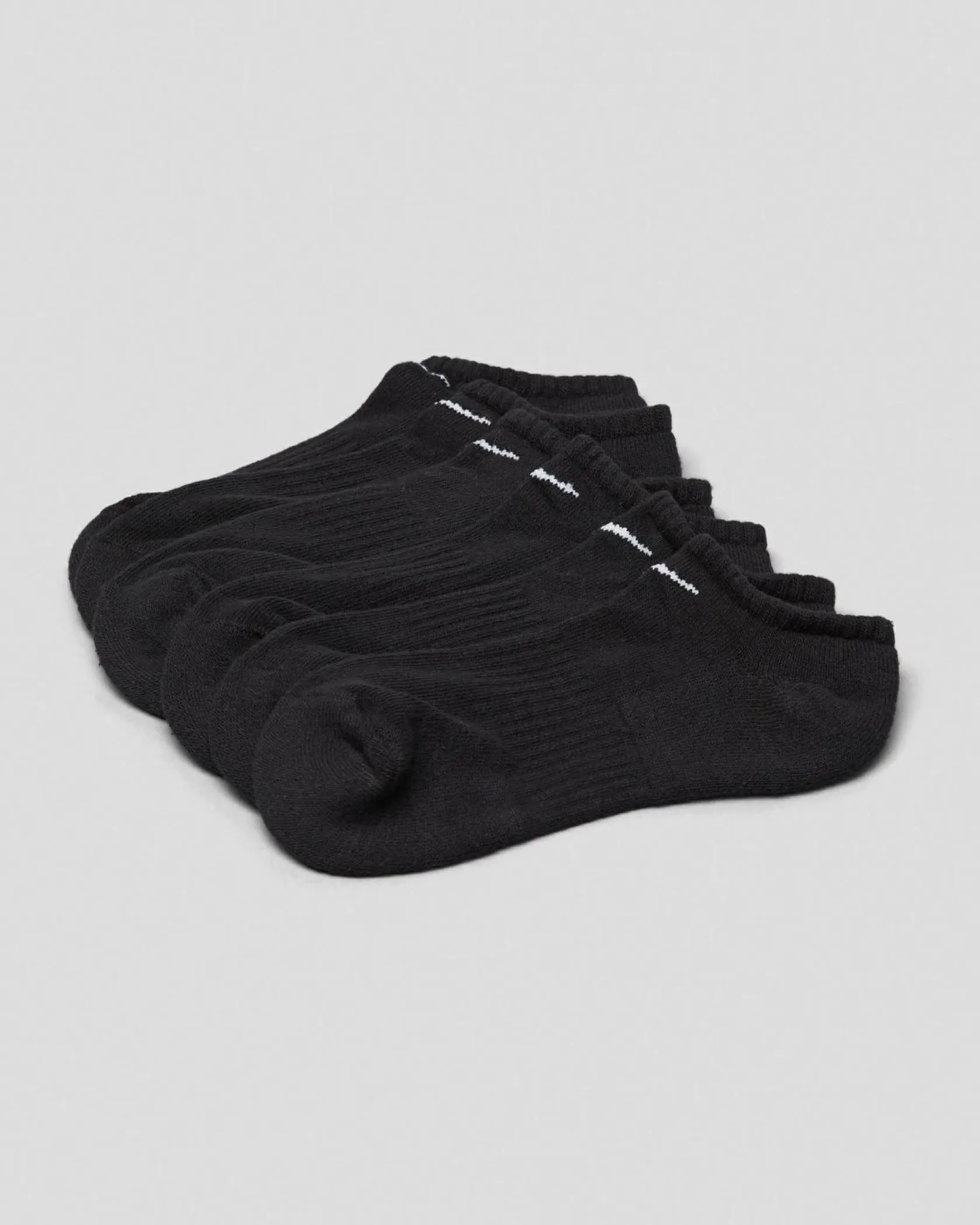 Nike Everyday Cushioned No Show Socks 3 Pack Black/white Online