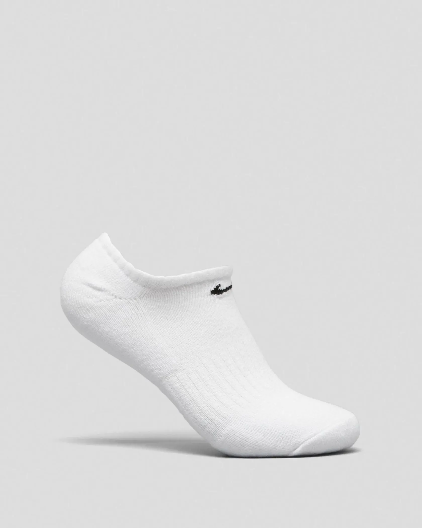 Nike Everyday Cushioned No Show Socks 3 Pack White/black Outlet