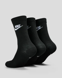 Nike Everyday Essential Crew Socks Black/white Best
