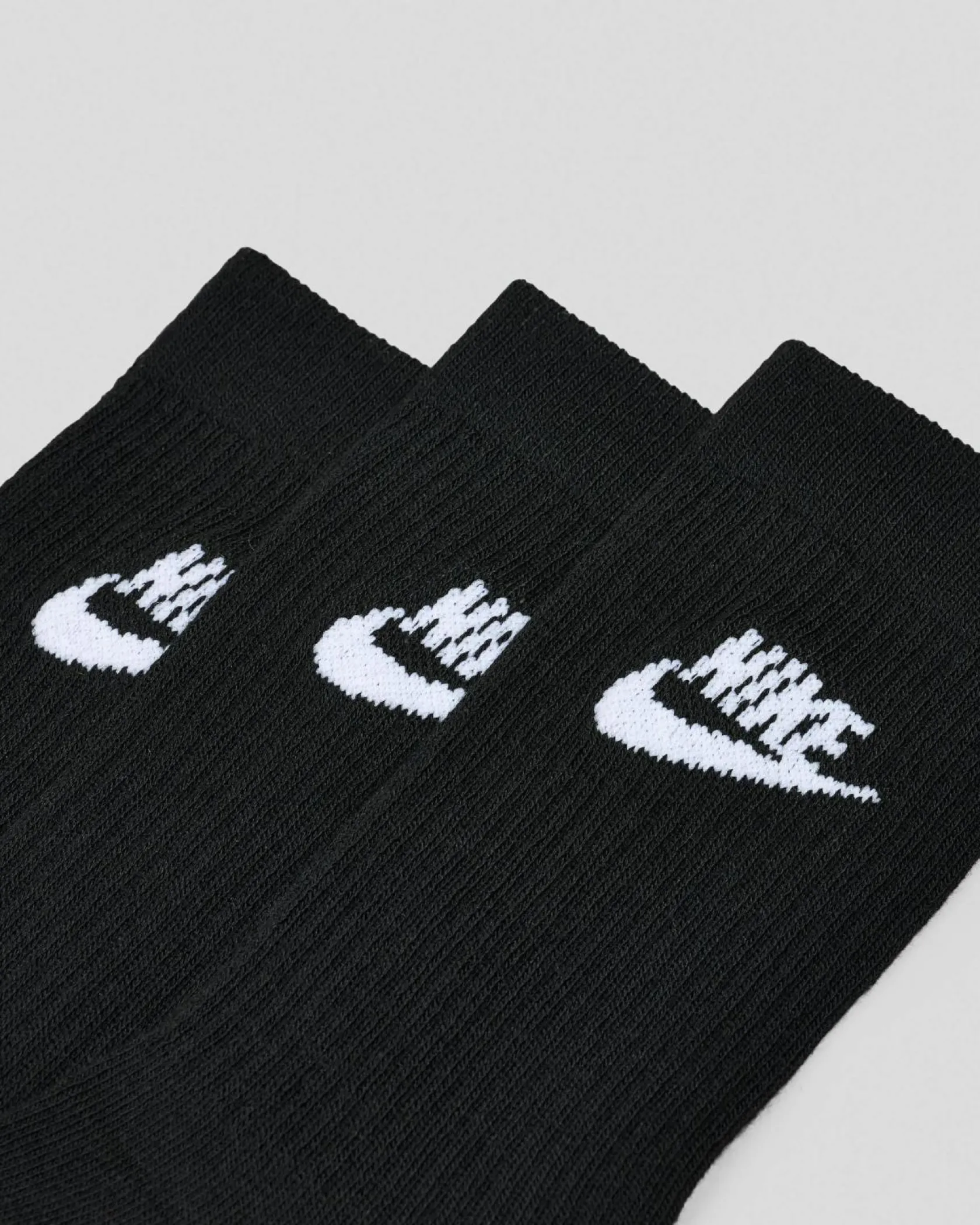 Nike Everyday Essential Crew Socks Black/white Best