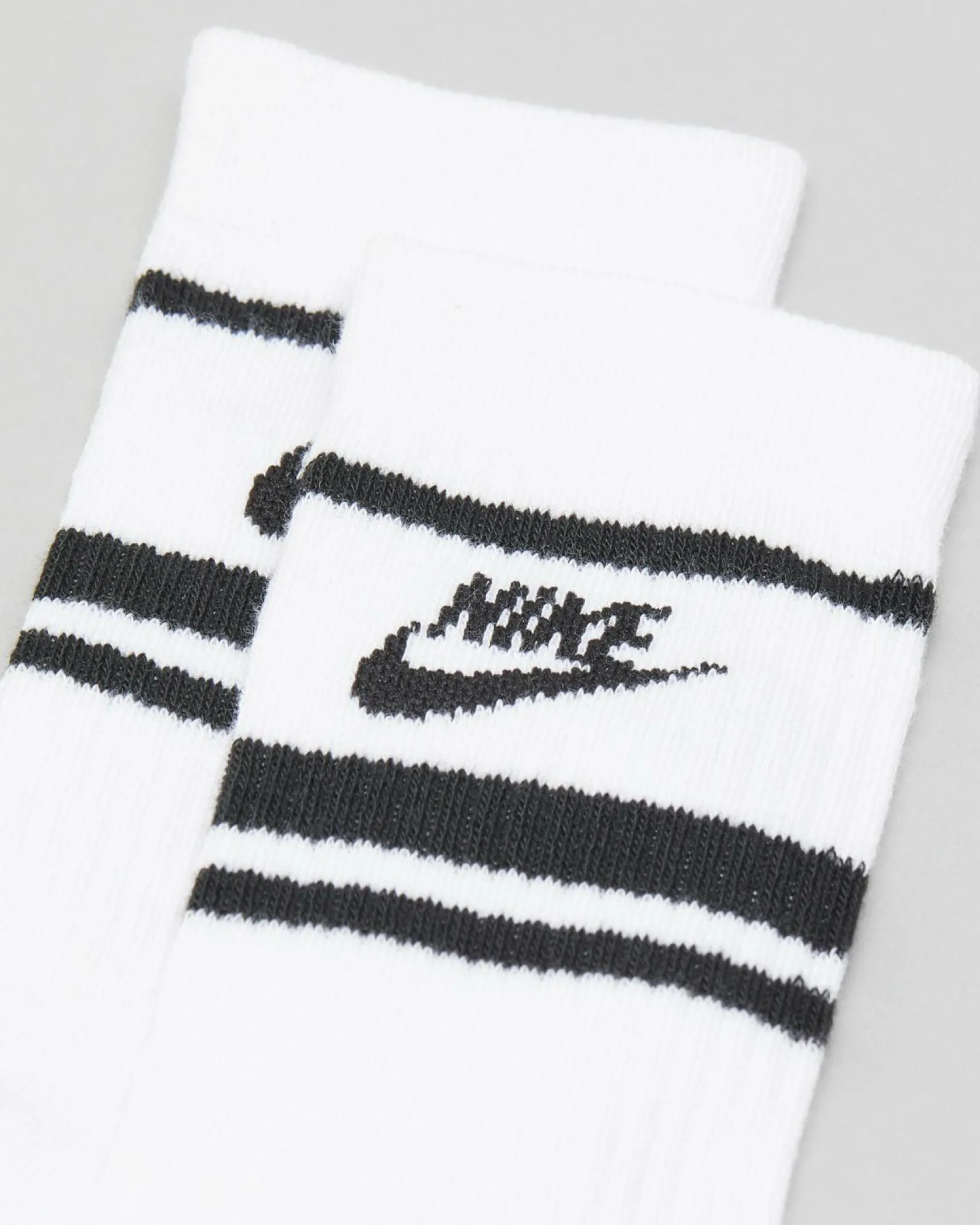 Nike Everyday Essential Crew Socks 3 Pack White/black/black New