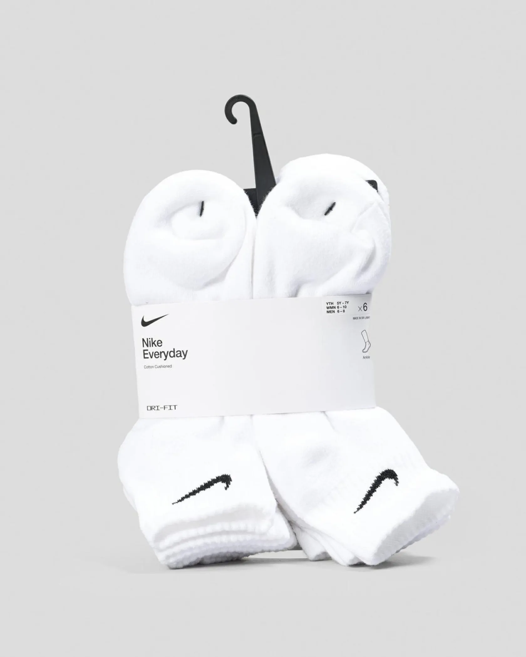 Nike Everyday Essential Socks 6 Pack White/black Online