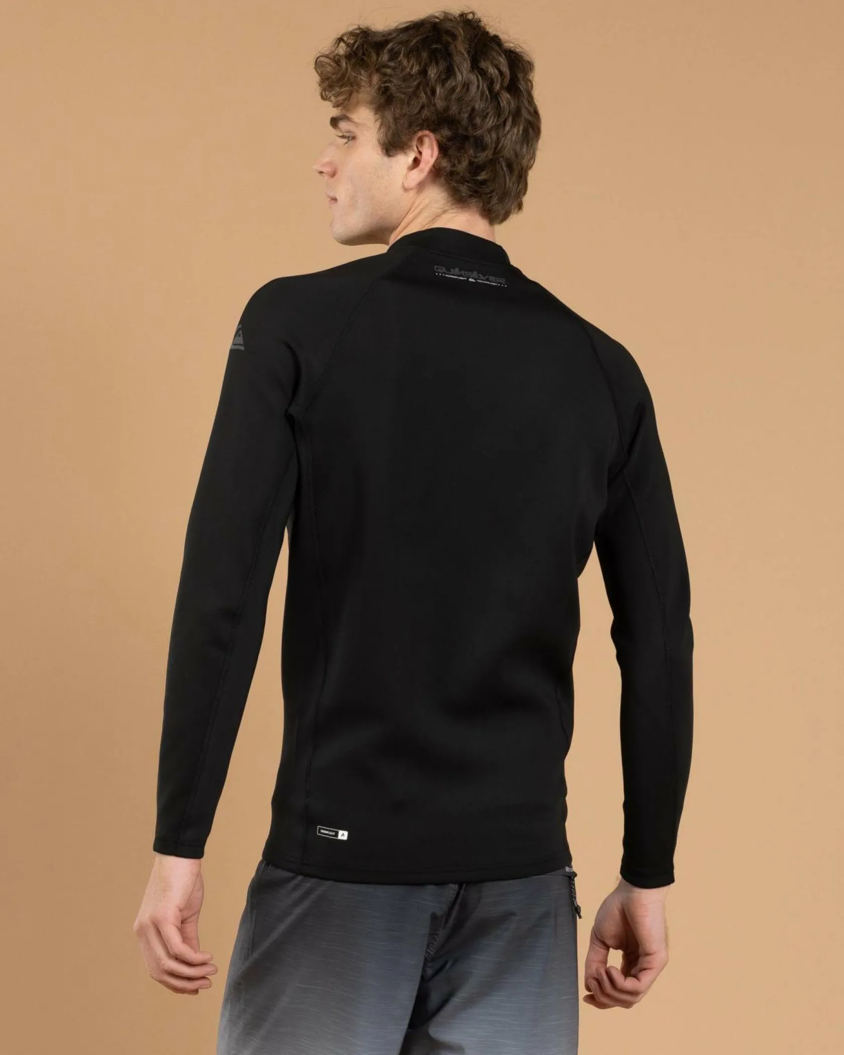 Quiksilver Everyday Heat Long Sleeve Rash Vest Black Best