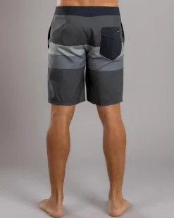 Quiksilver Everyday Padang 20 Board Shorts Black Reconnect Stripe New