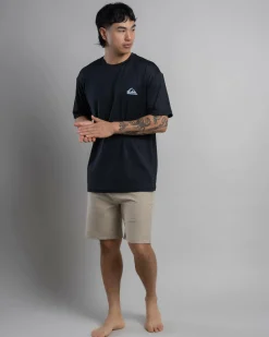 Quiksilver Everyday Short Sleeve Surf T-Shirt Black Outlet