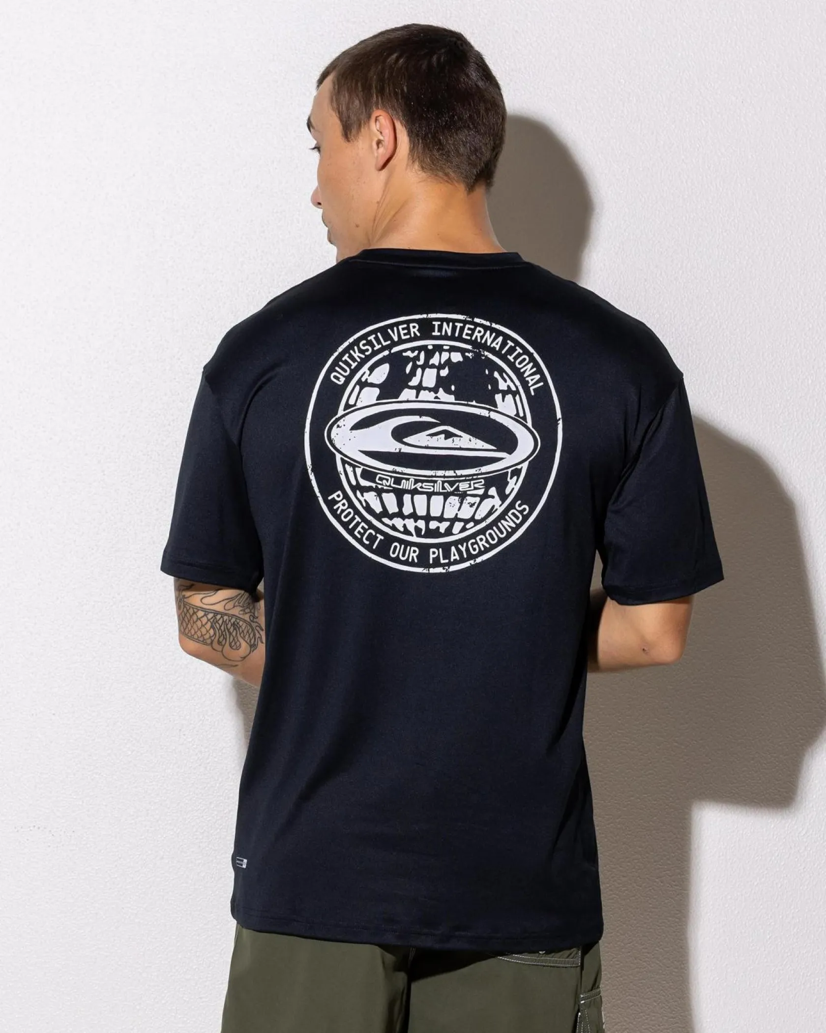 Quiksilver Everyday Short Sleeve Surf T-shirt Black Clearance